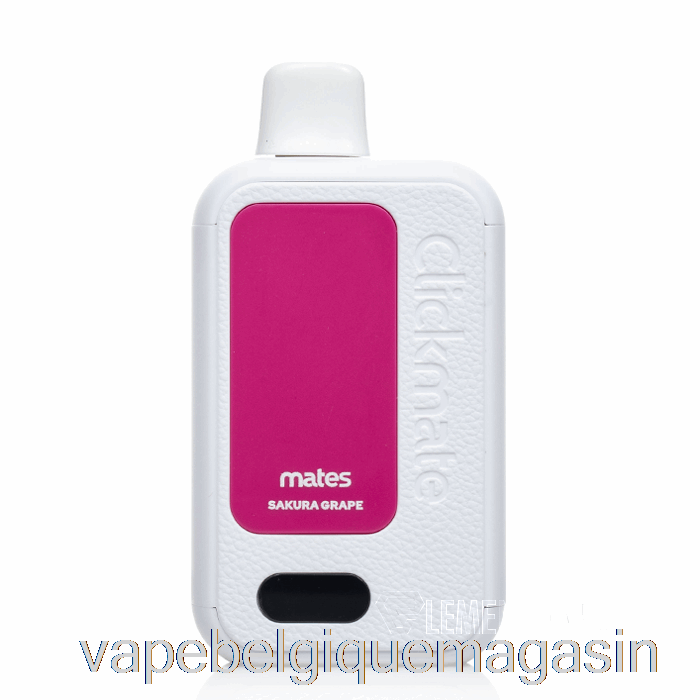 Vape Jetable 7 Daze Clickmate 15000 Kit Jetable Sakura Grape